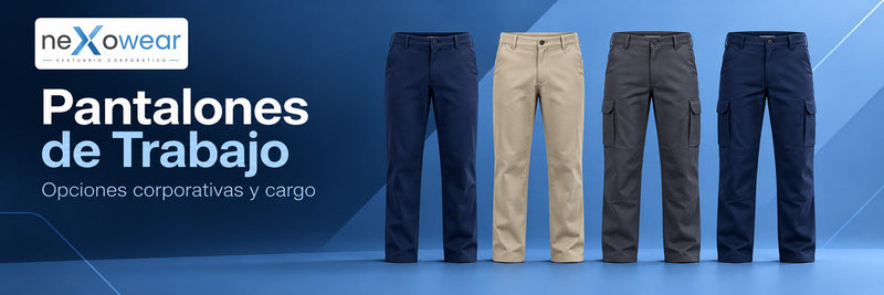 Pantalones de trabajo neXowear: pantalones corporativos y cargo