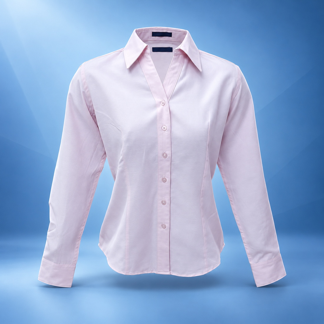Blusa Oxford Manga Larga, REF 119 – vestuario corporativo NEXOWEAR