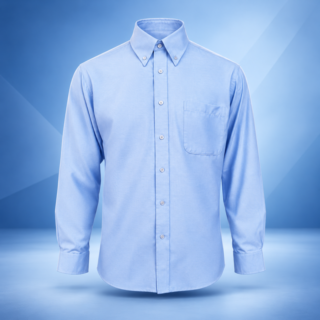 Camisa Oxford Manga Larga, REF 112 – vestuario corporativo NEXOWEAR