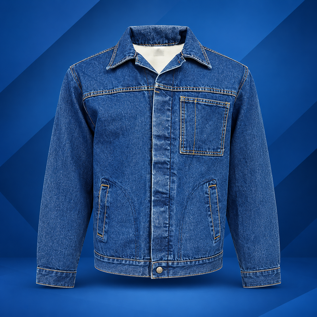 Casaca de Mezclilla Prelavada, REF 13823 – ropa de trabajo NEXOWEAR