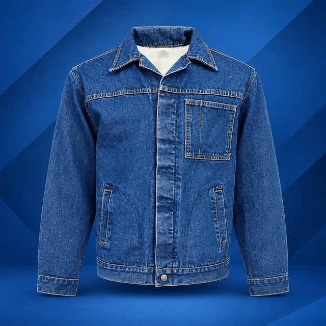 Casaca de Mezclilla Prelavada, REF 13823 – ropa de trabajo NEXOWEAR
