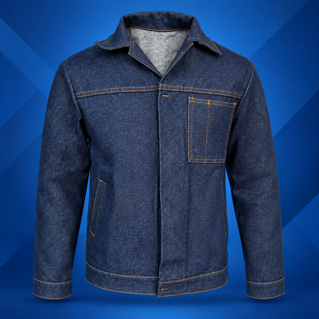 Casaca Índigo Forrada, REF 1549824 – ropa de trabajo NEXOWEAR