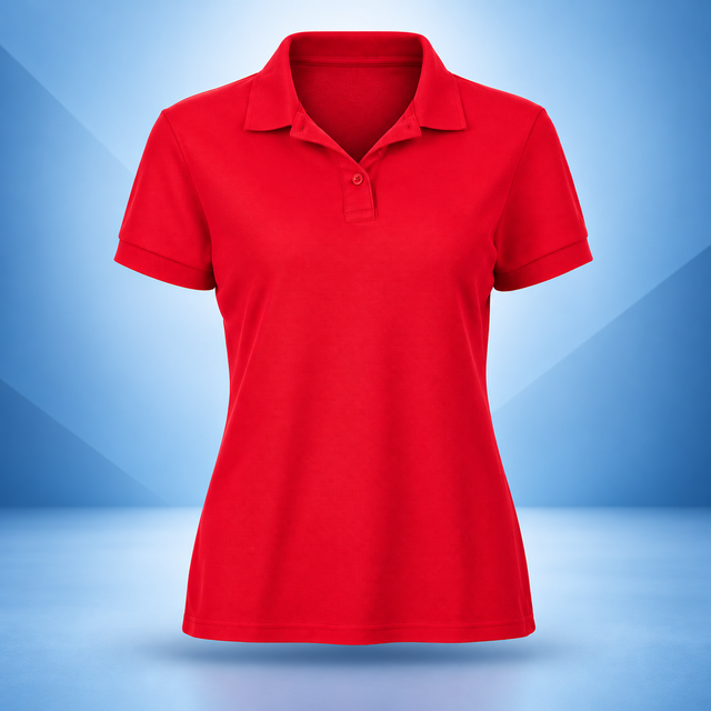 Polera Piqué Mujer Manga Corta, REF 103 – vestuario corporativo NEXOWEAR