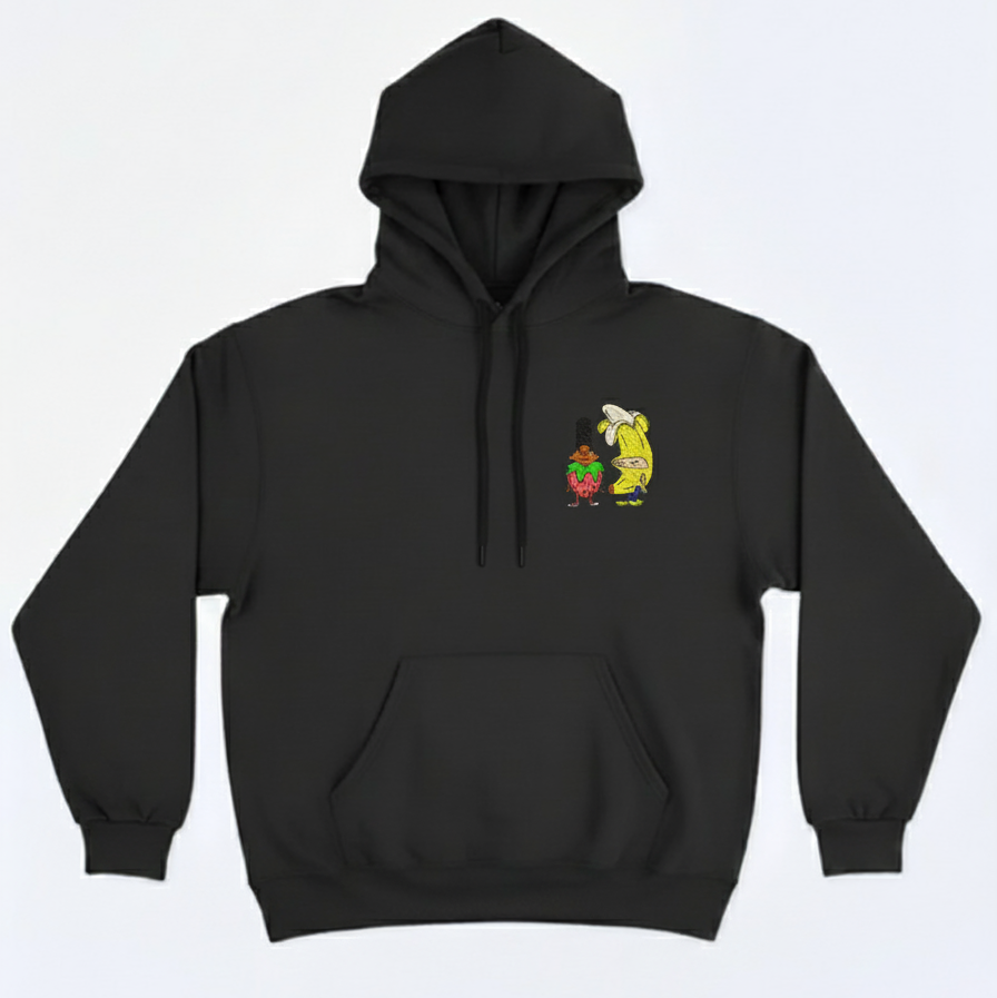Polerón bordado diseño Hey Arnold personalizado - vista frontal - Nexowear.cl